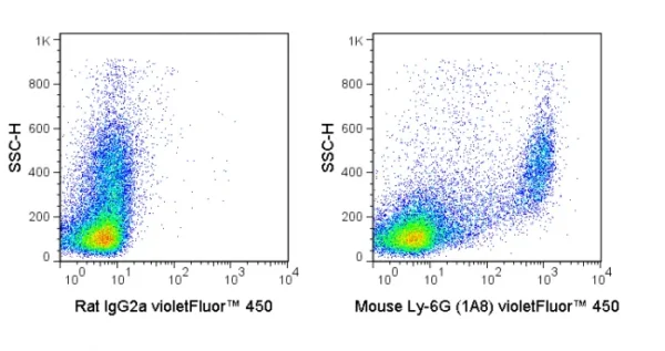 violetFluor™ 450 Anti-Mouse Ly-6G (1A8) - Image 2