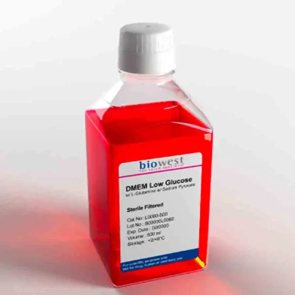 DMEM Low Glucose w/ L-Glutamine w/ Sodium Pyruvate 500ml