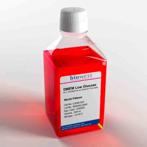 DMEM Low Glucose w/o L-Glutamine w/ Sodium Pyruvate 500ml