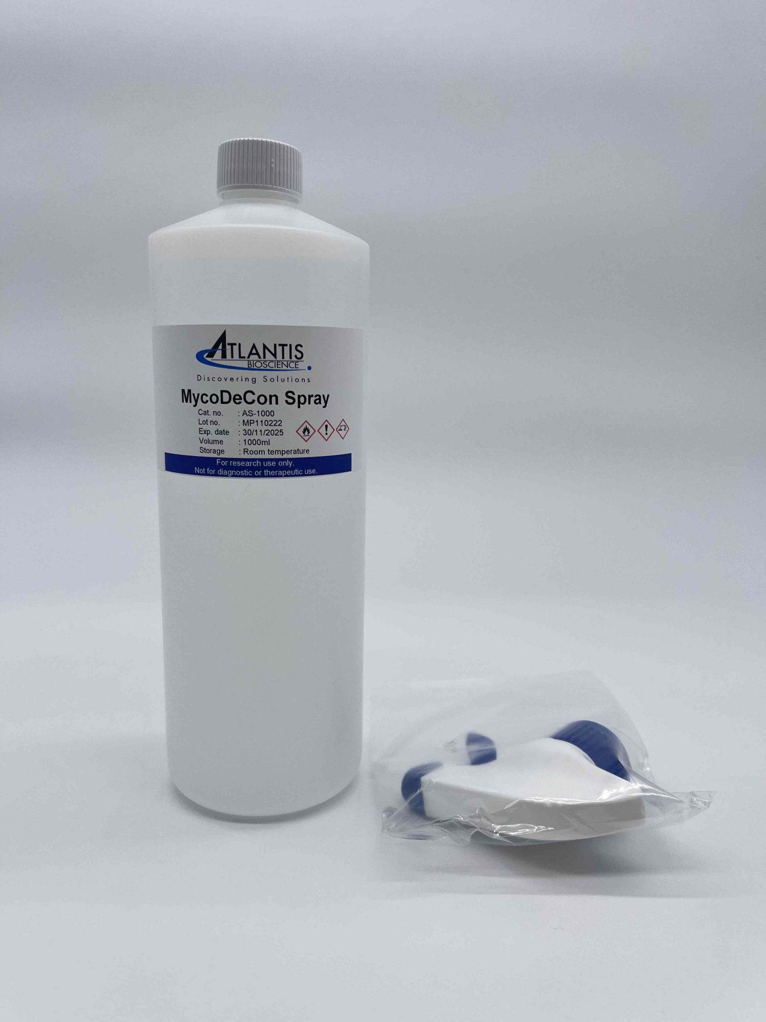 Mycoplasma decontamination Spray from Atlantis Bioscience