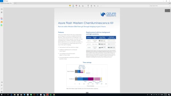 Azure Flash Western Chemiluminescence Kit - Image 2