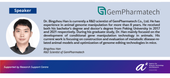 การสัมมนาผ่านเว็บของ Gempharmatech กับ Atlantis Bioscience เกี่ยวกับโมเดลเมาส์ทางพันธุกรรมประเภทต่างๆ และการใช้งาน