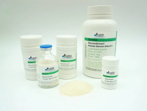 Recombinant Human Serum Albumin from Rice Grain