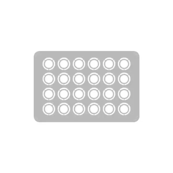 Soft Cert Permeable Inserts in 24 Well Plate Non Activated