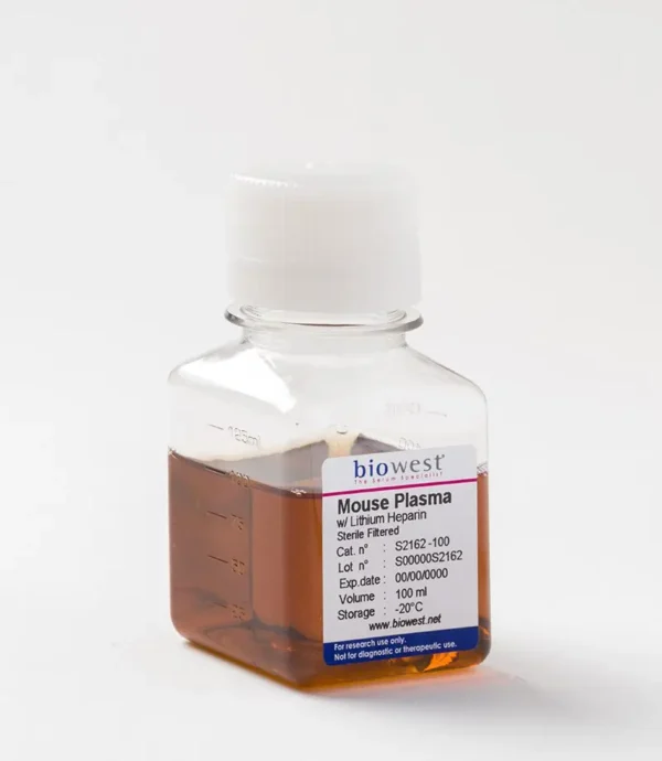 Rat Plasma w/ Lithium Heparin 100ml