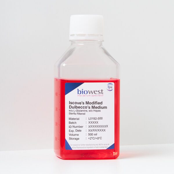 IMDM w/o L-Glutamine w/o Hepes