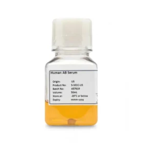 Human Serum AB, Male Only – Off Clot – USA – cGMP – Heat Inactivated, Gamma Irradiated