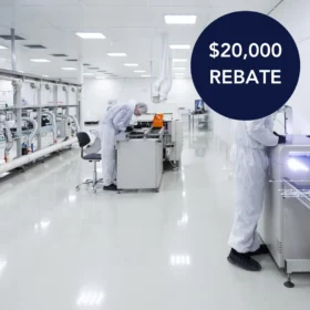 $20,000 Rebate on GMP Facility Setup (Reward)