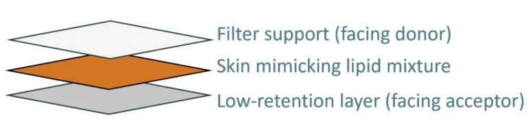 structure of Permeapad Skin Barrier