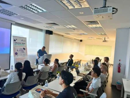 NUS Pharmacy Exoid Workshop Full house